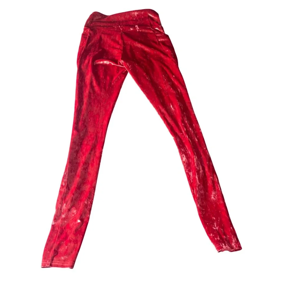 Fabletics Velvet‎ Velour Lounge Pants Leggings Women's Size Small